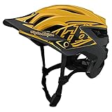 Troy Lee Designs Adult|Trail|XC|Mountain Bike A3 Helmet Uno W/MIPS (Yellow,MD/LG)