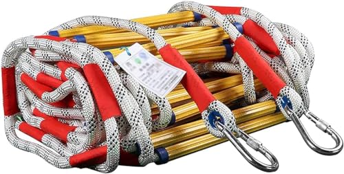 Échelle de corde de secours pour évacuation de balcon et fenêtre de maison
