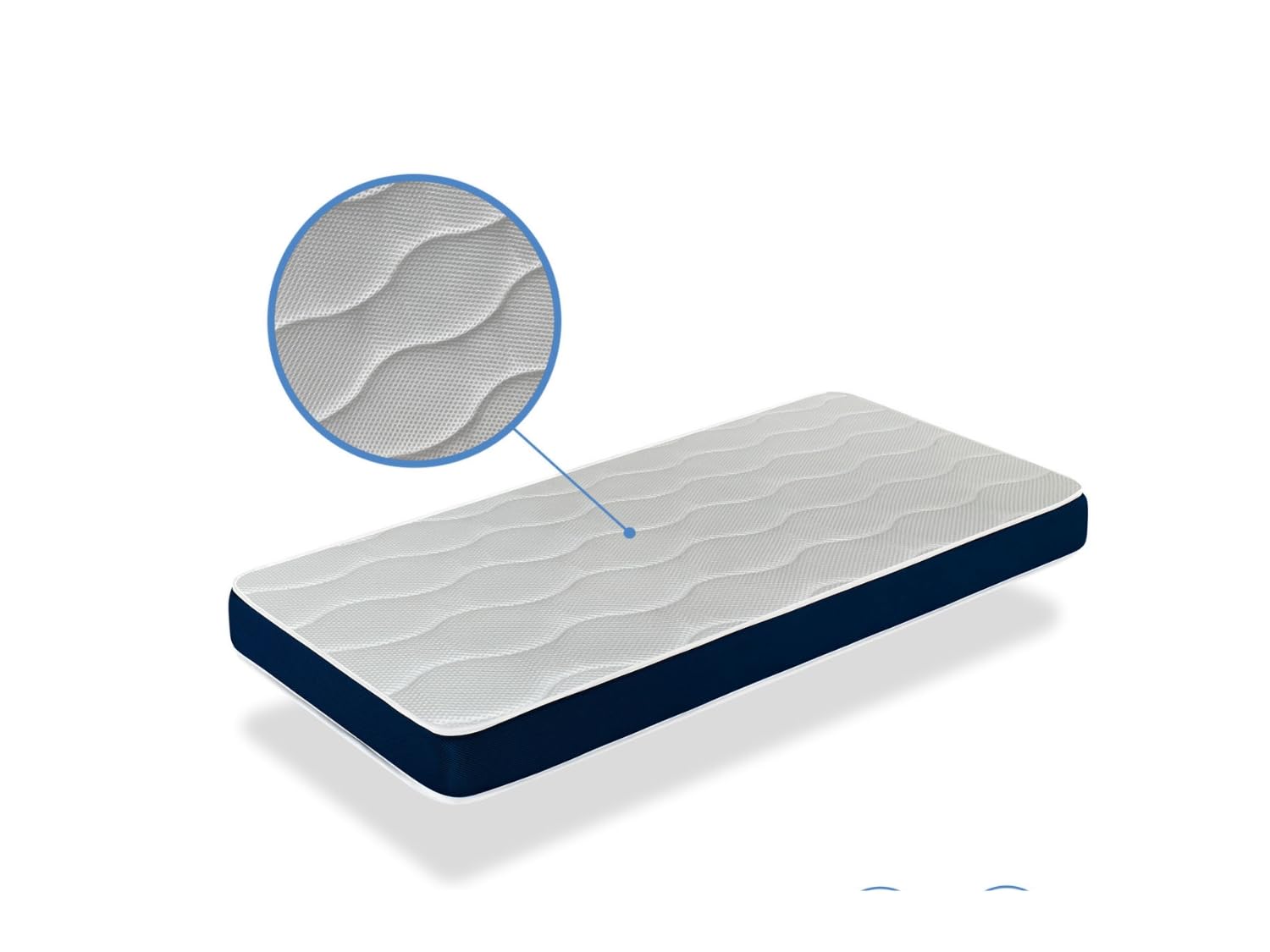 DORMISSIMO Matratze 80x160 Orion Komfort H2 - Hohe 14 cm - super weiche Schaum- Ideal für Nestbetten