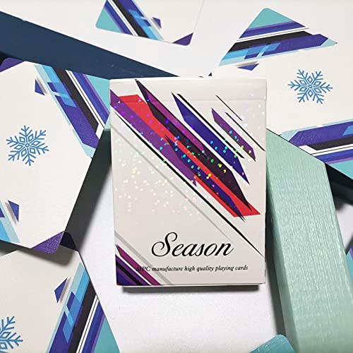 Baraja de cartas para póker Winter Cardistry PVC miniatura 3