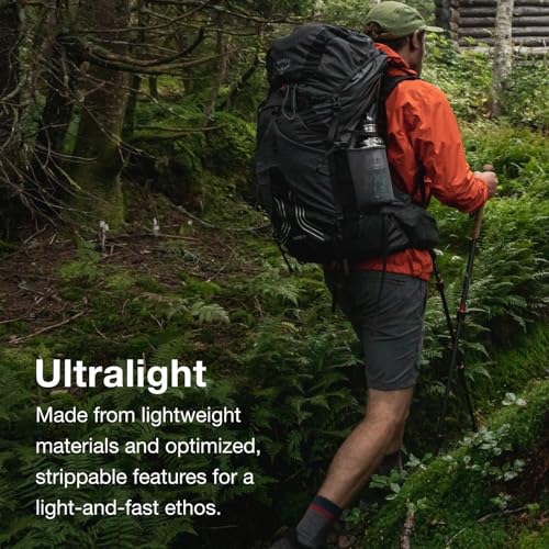 Mochila ultraligera Osprey Exos 58 para hombre miniatura 3