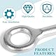 EFUTURETIME 51798113 Abschleppöse 215mm Abschlepphake Tow Hook Kompatibel mit Ducato 250, Boxer, Jumper