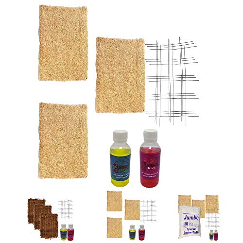 SAI PRASEEDA Air Cooler Grass_Cooling Pads_Wood Wool_18 x 24 Inches_Set