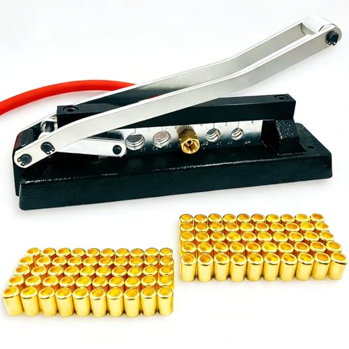 Heavy Duty Bench Hose Crimper for 1/4, 5/16, 3/8in ID...