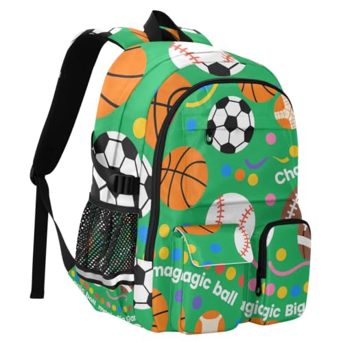 Bolsas de libros para adolescentes que necesitan espacio para clase y entrenamientos de fútbol 2