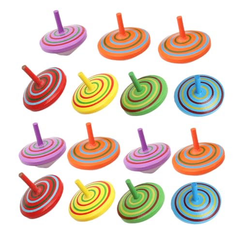 BESPORTBLE Funny Gyro Wooden Boys and Girls Educational Toys Fidget Toy for Boys and Girls Random Color