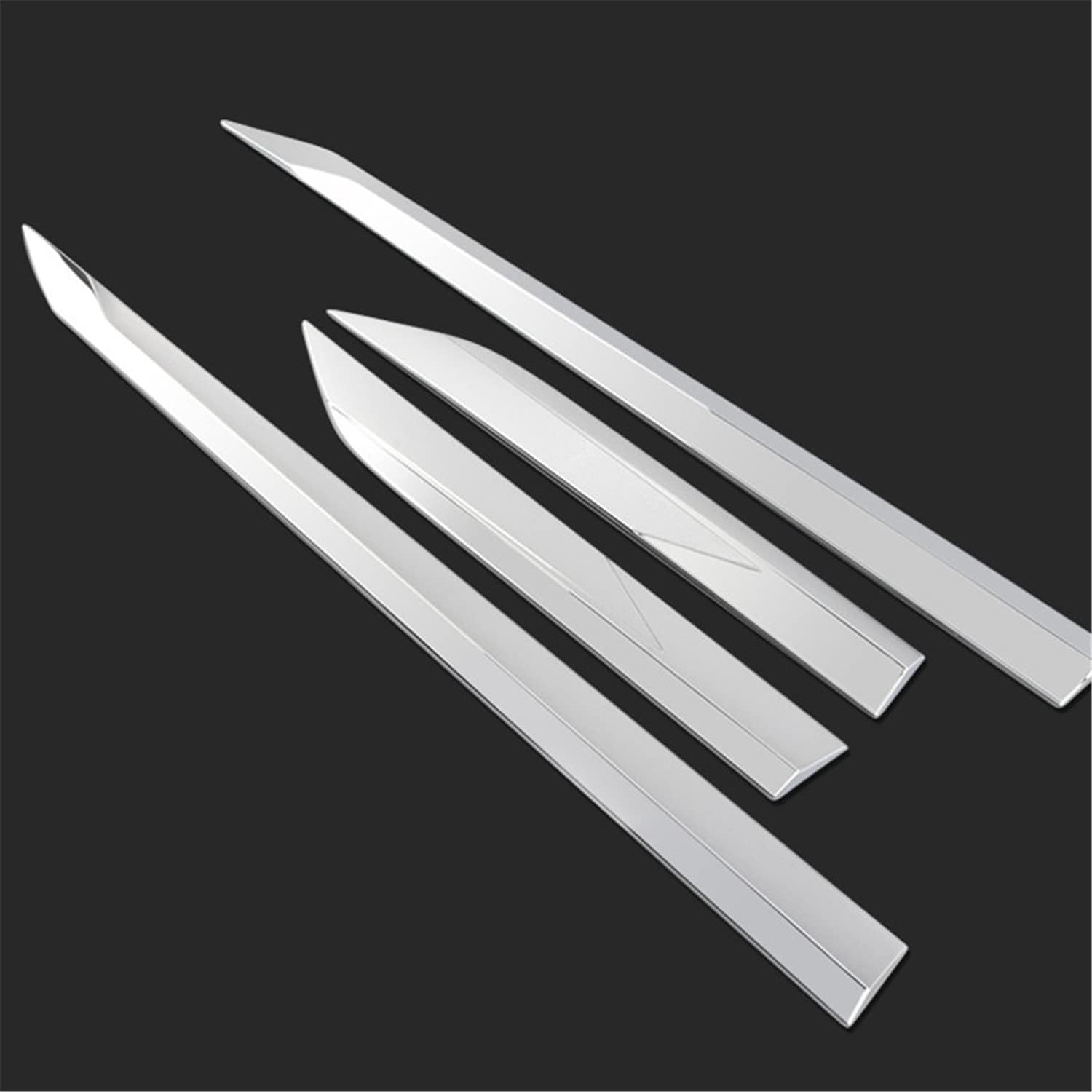 Car Accessories Door Side Body Strips Molding Cover Trim Protector ABS Chrome for Toyota RAV4 RAV 4 2019 2020 2021 2022 2023 2024 XA50