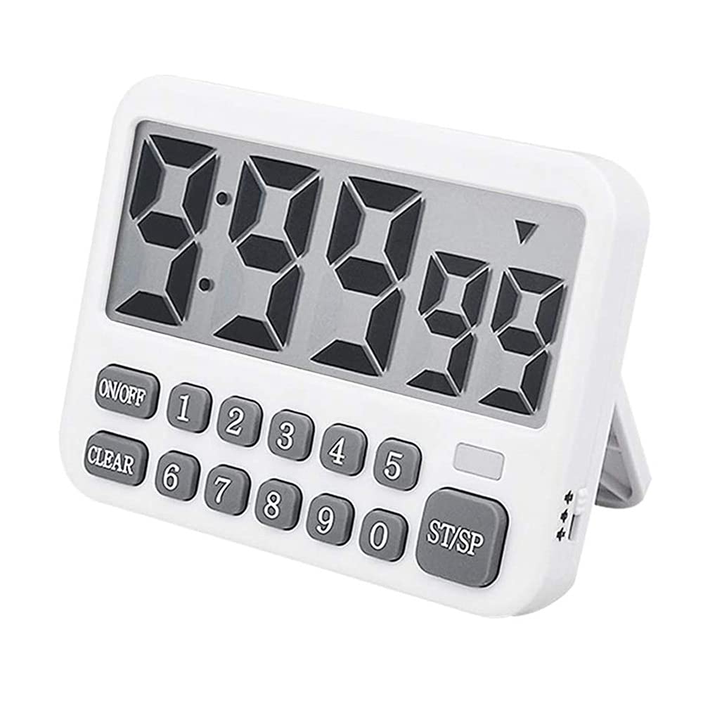 FDEFIRTFG Timer, Large Display Cooking Cycle Count Up/Down with Digits Directly Input