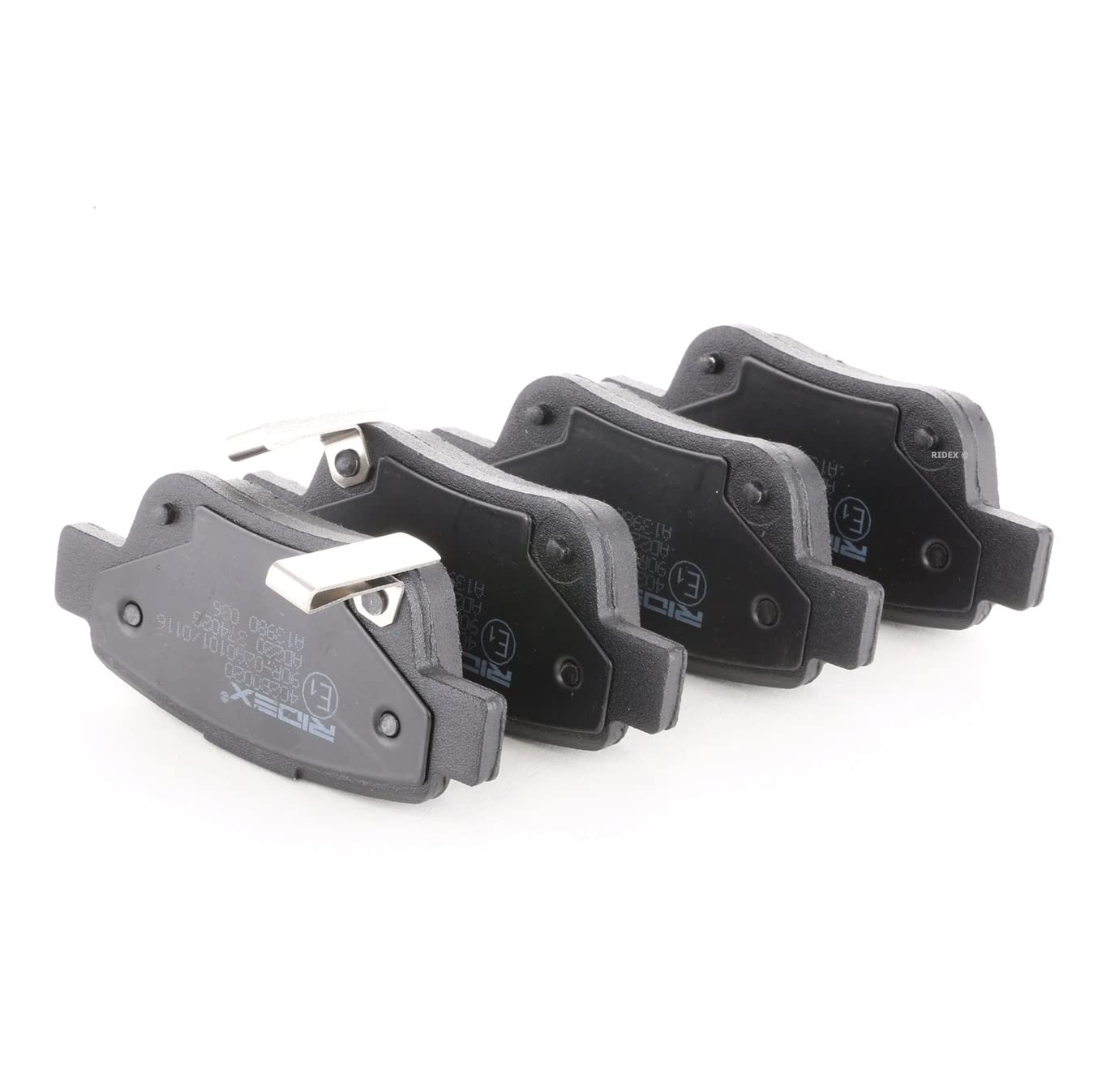 RIDEX 3405B0968 Juego para eje Kit de discos de freno y pastillas Trasero sin tornillos Compatible con TOYOTA AVENSIS Ranchera familiar T25