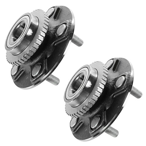 Image of TRQ Rear Wheel Bearing and Hub Assembly Set 2 Piece Compatible with 1995-1999 Nissan Maxima 4 Wheel ABS 1996-1999 Infiniti I30
