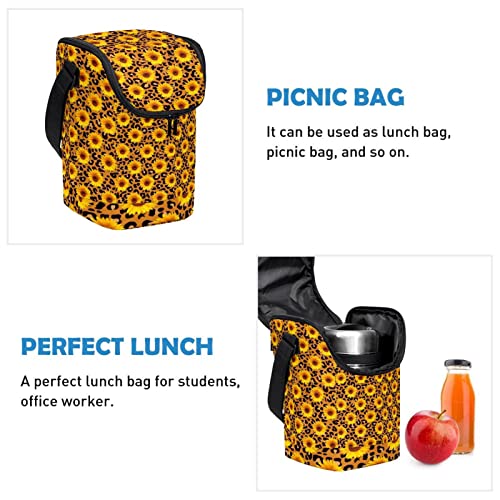 Lonchera para el trabajo portátil con interior impermeable que evita manchas de comida 3