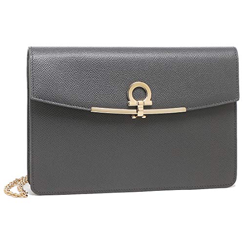 [フェラガモ]バッグ ショルダーバッグ レディース ガンチーノクリップ ガンチーニ ミニバッグ FERRAGAMO Salvatore Ferragamo 22D697 0733510 [並行輸入品]