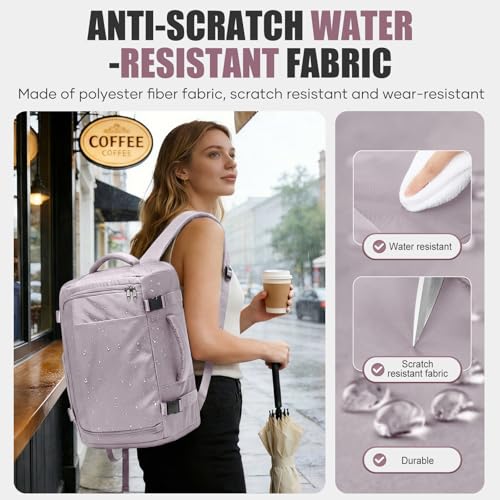 suwasp Travel Backpack Light Purple
