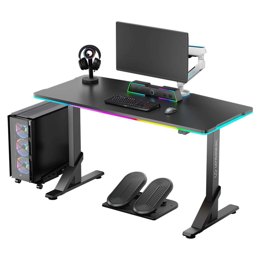 tastenbetätigungsfreier hochwertiger iron desk mit rgb leuchtete nachtsicht