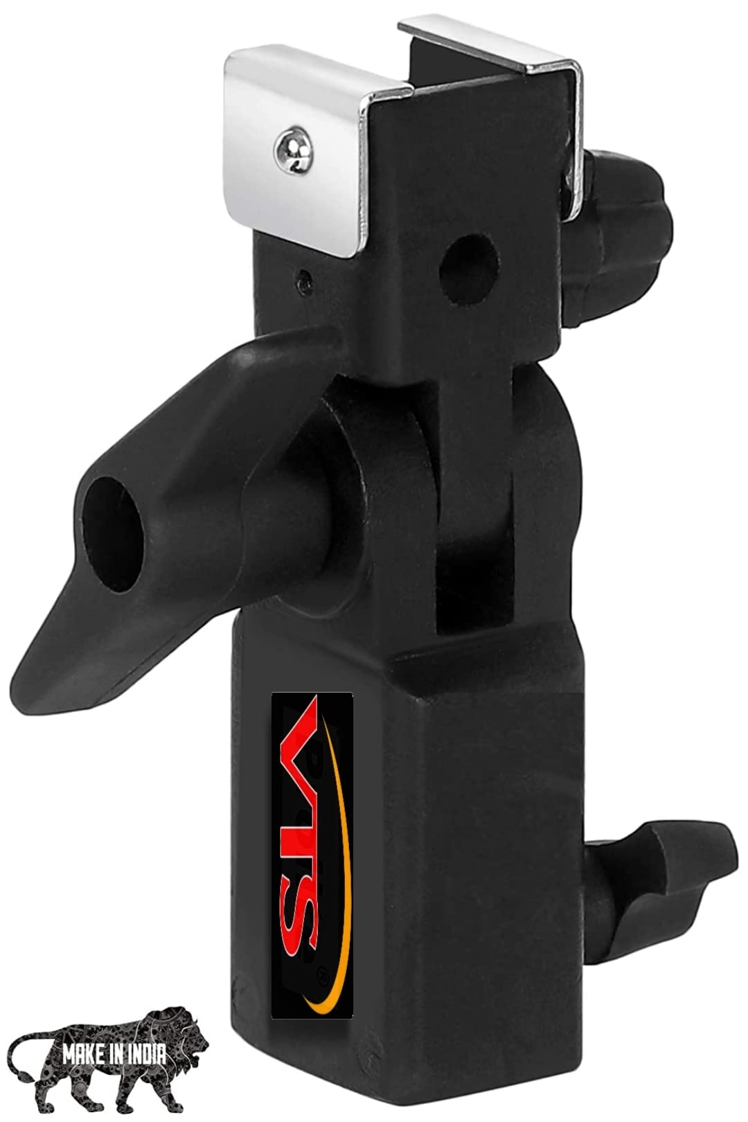 VTS Heavy-Duty Metal U Clamp with Shoe Mount and Umbrella Holder Slot | Flash Holder | for Speedlite, LED Video Light | Photography & Videography(VTS-001)-image-15