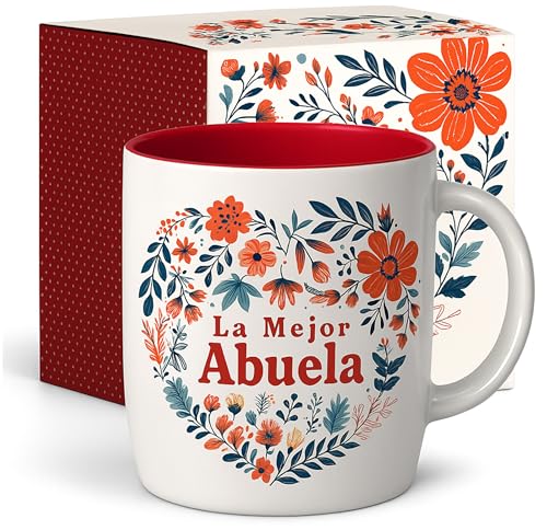 La Mejor Abuela Spanish Grandma Mug