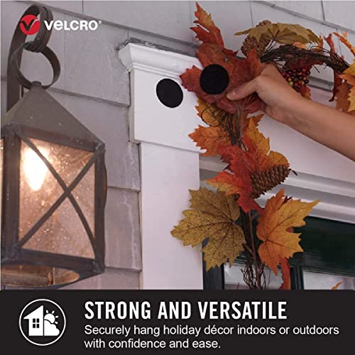 Image of VELCRO Brand Heavy Duty Tape, 16 Foot Roll, Strong Sticky Back Adhesive Holds up to 10 lbs, Industrial Strength Fasteners for Indoor or Outdoor Use, 1-1 /2in Width, Black (VEL-30838-USA) (Pack of 12)