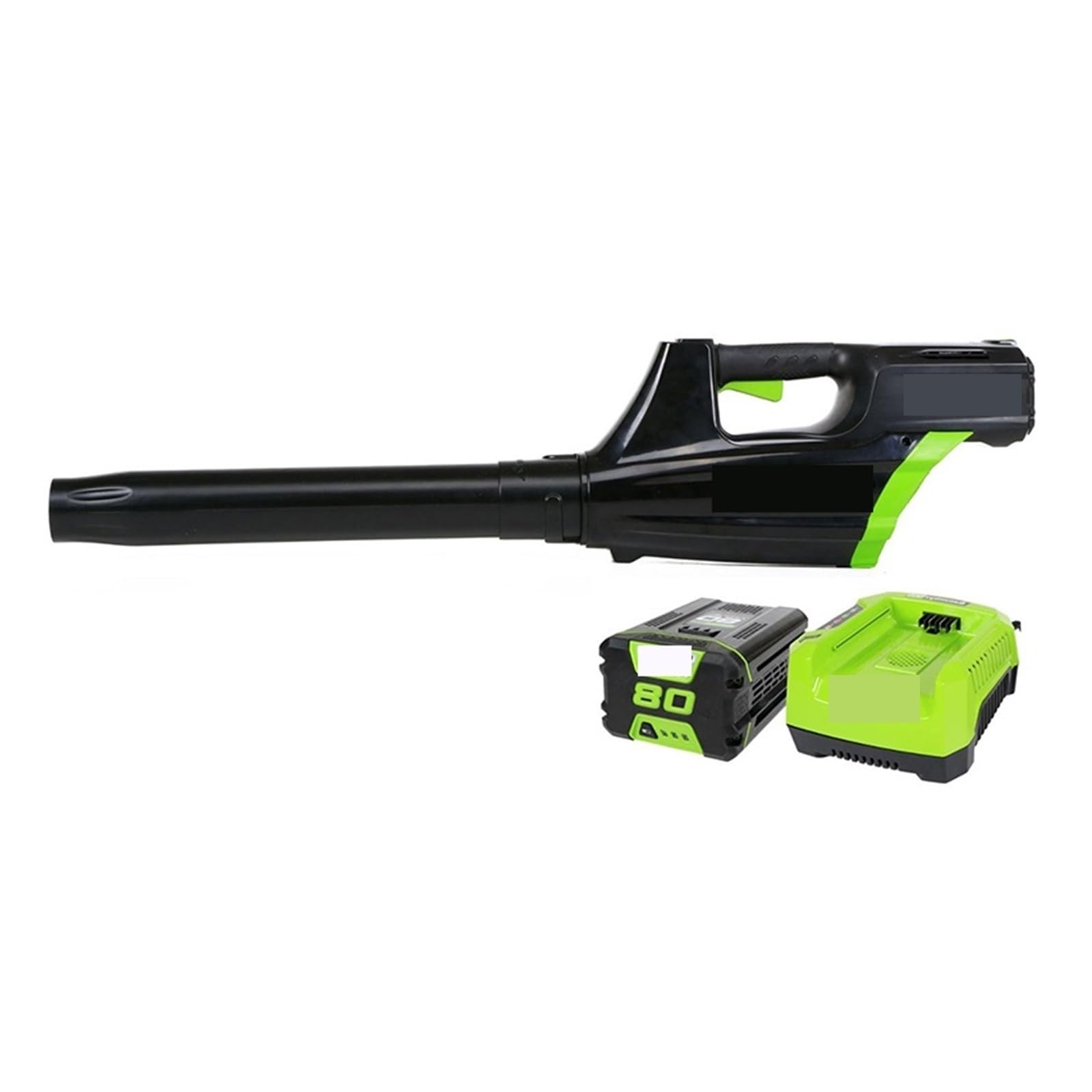 Soffiatore for foglie senza fili con batteria al litio, 80V 750W Potente attrezzo da giardino for pulizia elettrica(With 5.0ah battery)