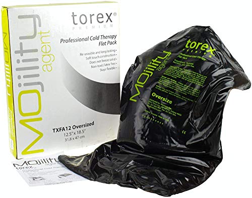 Torex Mojility Oversized Reusable Gel Ice Packs - 12.5 x 18.5 for Back Injuries