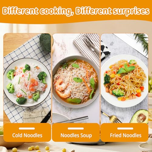 Image of VOLO VERO Konjac Noodles, Shirataki Angel Hair Pasta, 10 Pack | Gluten-Free, Sugar-Free, Fat Free, Keto, Vegan, Low Calorie, Low GI, Low Carb, Ready-to-Eat & Holiday Gifts