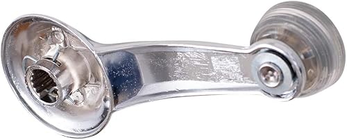 Miniatura 9 de Brock Juego de bielas manuales de repuesto con mango cromado con perilla transparente compatible con Malibu Impala, Monte Carlo, Lesabre Camaro