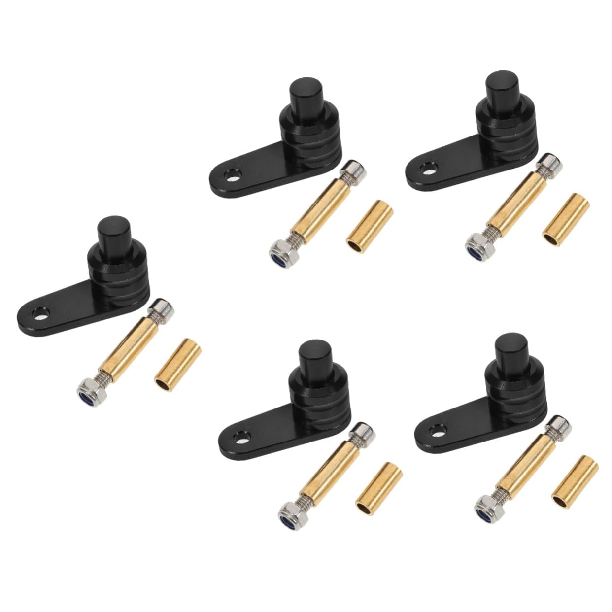Gatuida 5pièces Cadenas De Sécurité Pour Avec Verrouillage De Frein Système De Pour Stationnement Pente Design Ergonomique Et Léger Parfait Pour Et Scooters