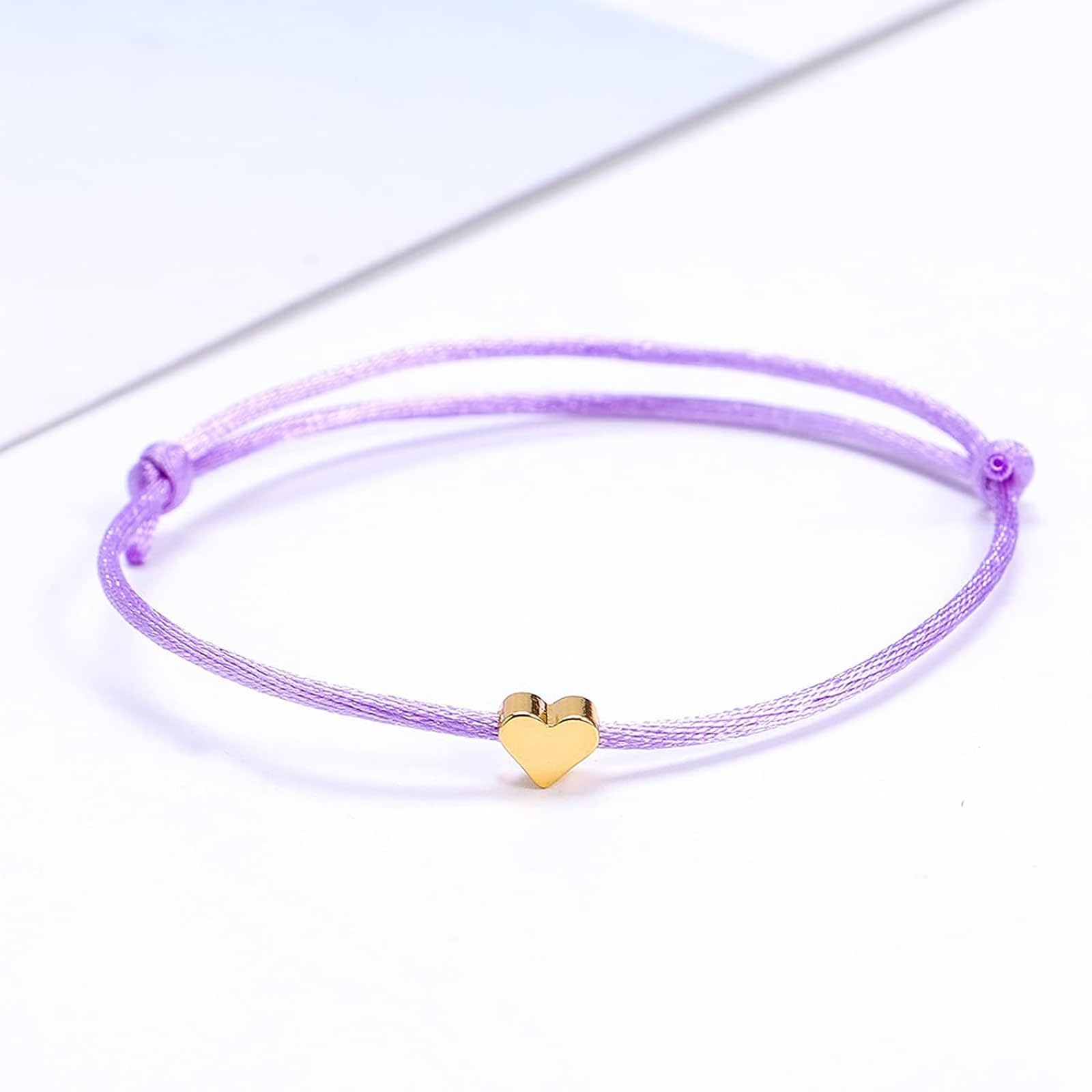 TPZORJX braccialetti dell'amicizia Bracciale Anima Gemella,10 pcs a forma di cuore,da donna,in filigrana,a forma di cuore,regolabili,per donne e ragazze Regalo per Coppia Lui Lei Fidanzata Fidanzato