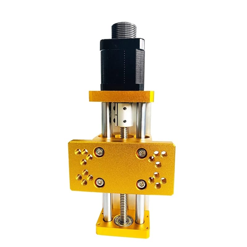 Davitu DC Motor - JFBL CNC Accessories Metal Sliding Table for Zaxis Adjustable Height Apply 17/23 42BYG/57 Stepper with Motor