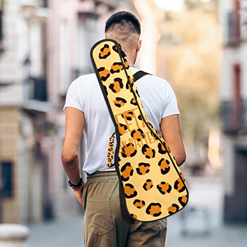 Housse de transport pour ukulélé – Imprimé léopard – Pour concert soprano ténor – 58,4 cm – Épaisseur : 10 mm - Les Beatles, Paul McCartney, John Lennon, RIngo Starr, George Harrison Housse de transport pour ukulélé - Imprimé léopard - Pour concert soprano ténor - 58,4 cm - Épaisseur : 10 mm – Image 6