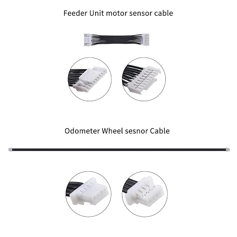 BCZAMD 3D Printer Accessory Cable Set (6-in-1) for Bambu-Lab AMS 2 Pro: Replacement Connection Cable for Signal or Power Transmission - Ensures Stable H2D Printing
