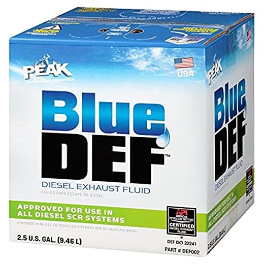 Blue Def DEF002-2PK Diesel Exhaust Fluid, 2.5 Gallon, 2 Pack