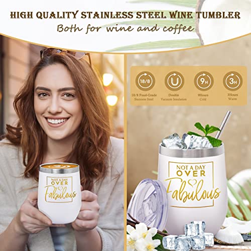 Gifts for Women Birthday, Bath and Body Works Set Vanilla Coconut Relaxing Gifts Basket for Women Her Spa Kit Sets for Women Self Care