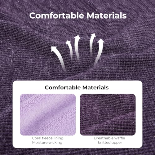 Image of HomeTop Women's Comfy Loafer Slippers Memory Foam Non-slip House Shoes