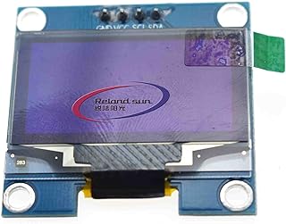 1.3 inch White Blue Color 12864 OLED LCD Display Module SSH1106 IIC I2C Interface 128 * 64 LCD Display Module (White)