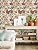 Orainege Floral Wallpaper Peel and Stick Vintage Floral Contact Paper Removable 16.9in x118.1in Leaf Flower Wallpaper Boho Self Adhesive Wall Paper for Bedroom Cabinets Decor