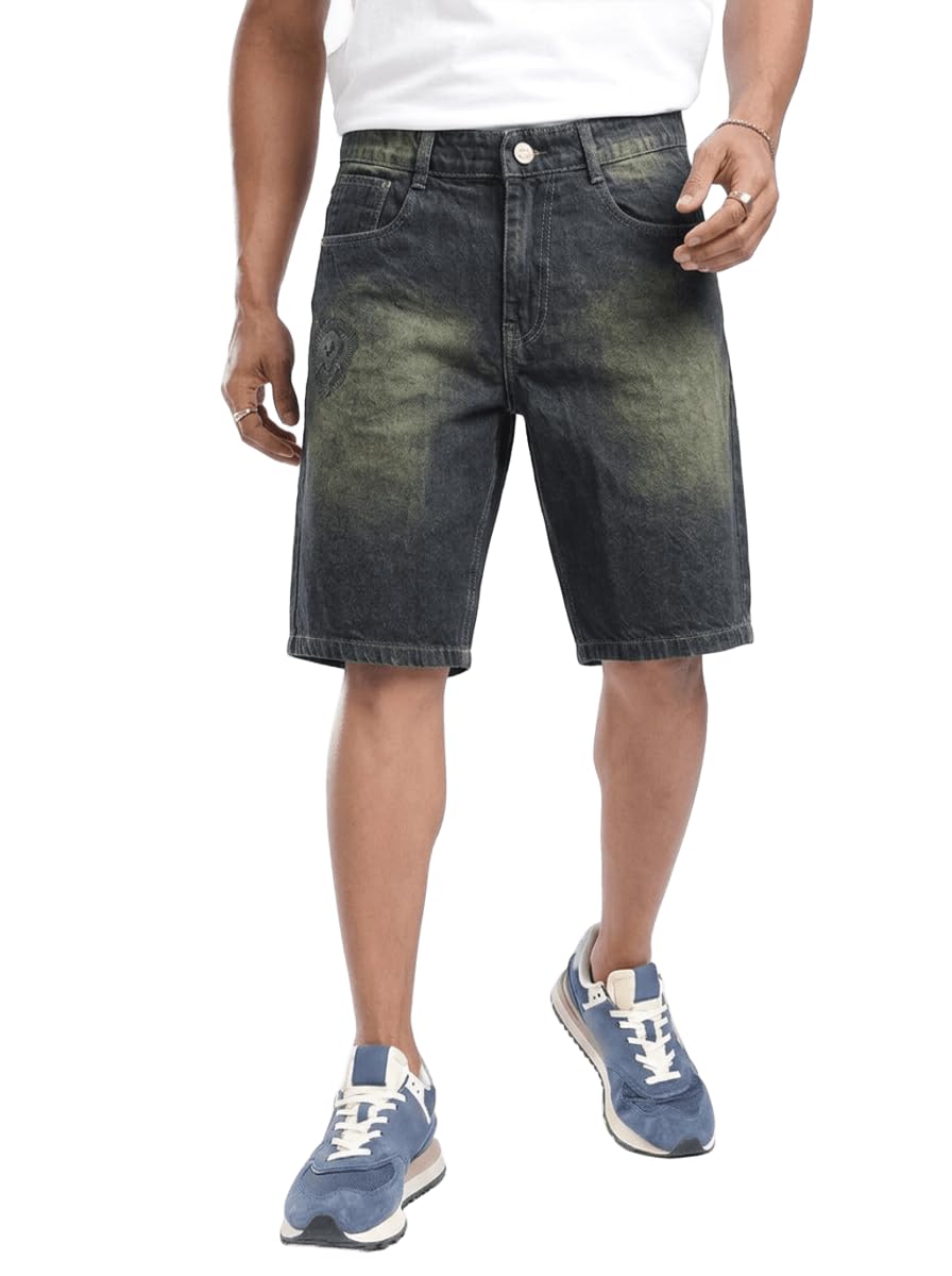 acuan Men's Denim Shorts-picture-28