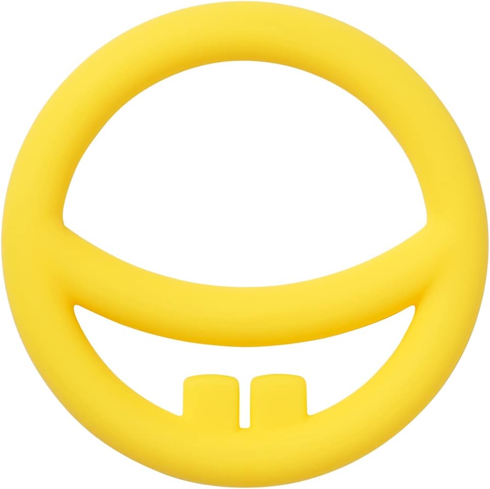 Moluk 43400 Nigi, Nagi & Nogi, Innovative Gripping and Teething Toy, Educational Toy, Primary Colours, Baby Toy from 0+ Months, Yellow, Red, Blue