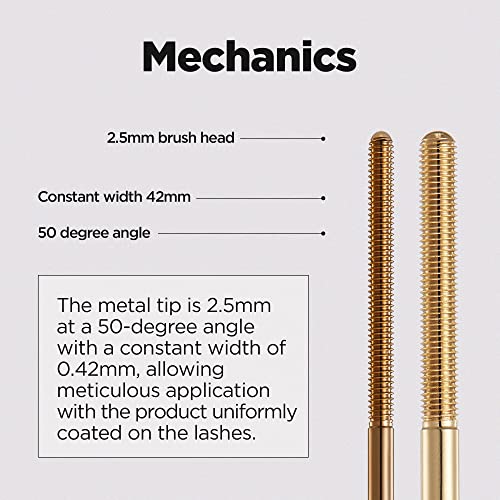 Image of [K-Beauty] Neogen Dermalogy Extra Volume Curl Metal Mascara 0.20 oz | Lash Telescopic Lift Mascara Black Volume and Length Refillable (Volume, Brown)