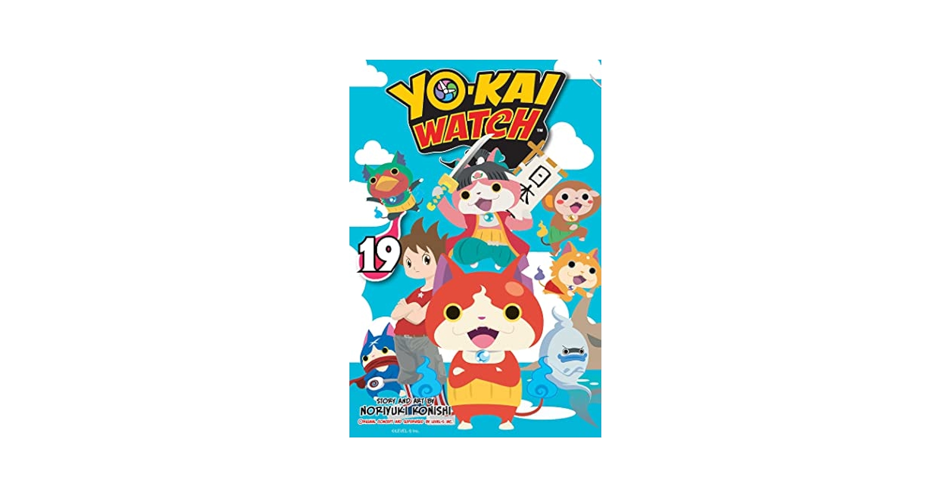 YO-KAI WATCH, Vol. 19 (19): Konishi, Noriyuki: 9781974732104