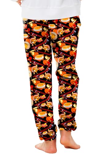 Image of Deerose 4th of July Pants American Flag Drawstring Sweatpants with Pockets 5-14 Years