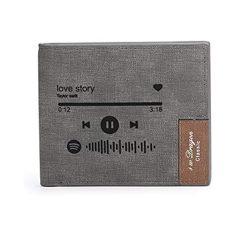 Cartera Personalizada de Spotify Hombre Cover