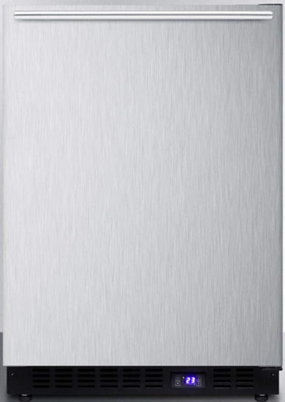 Summit SCFF53BXCSSHH Under Counter Upright Freezer, Stainless-Steel — 1 of 5