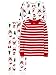 Simple Joys by Carter's 3-Piece Snug-fit Cotton Christmas Pajama Pyjama-Set, Weihnachtsmann, 5 Jahre