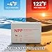 NP12-7Ah AGM Rechargeable Maintenance Valve Regulated Sealed Lead Acid Battery with F2 Terminal Compatible with UPS