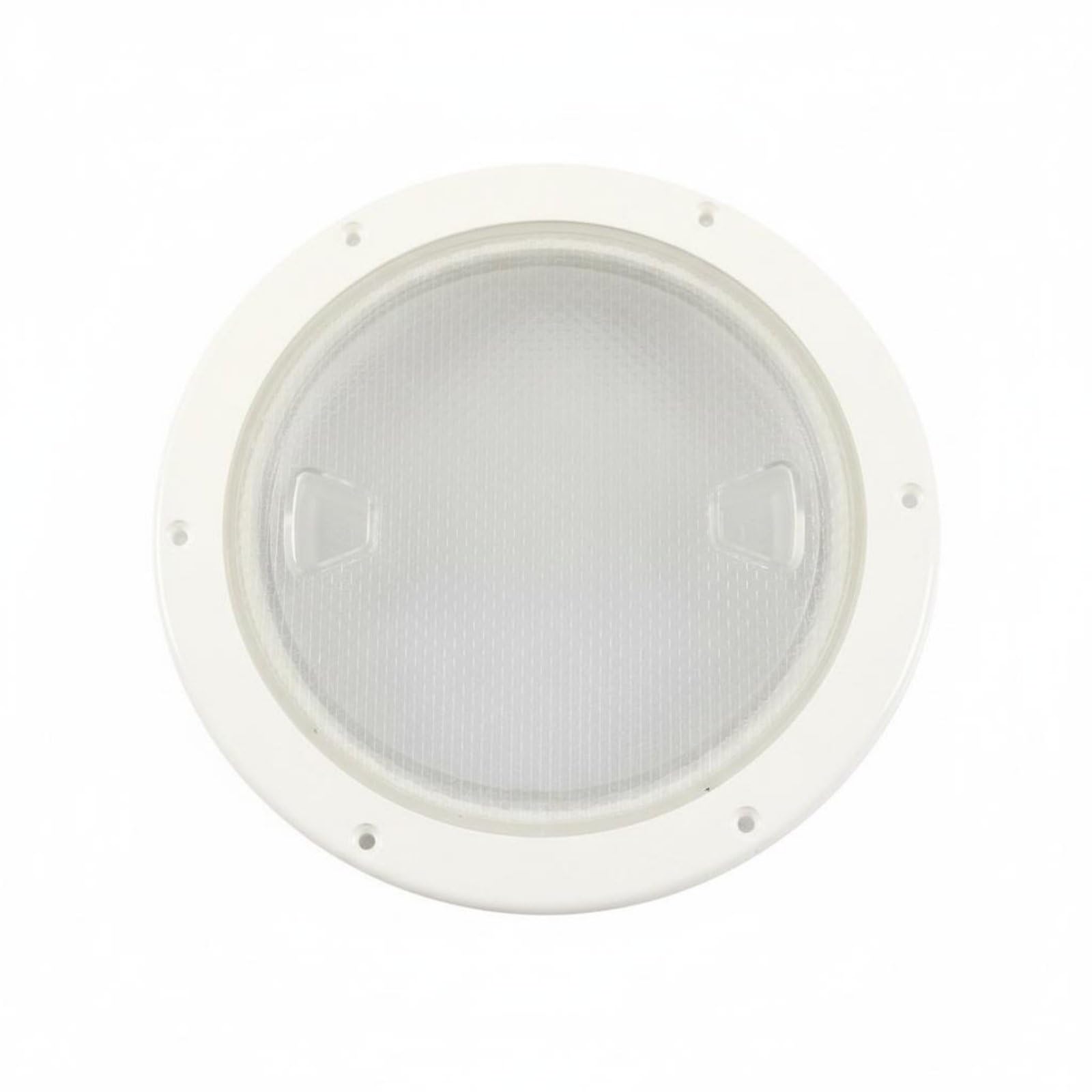 Includes Mounting Screws Transparent Inspection Hatch Anti Round Inspection Hatch ABS Plastic Construction Round Deck Plate Easy Installation for Yacht Owners, RV, 4 Inch with Screws-image-47