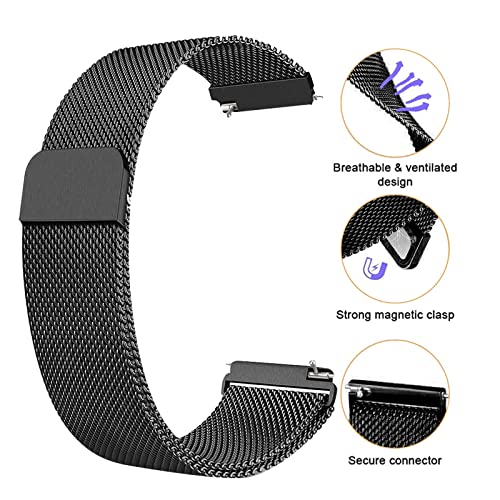 TUTUO [1 Pezzi Metallo Cinturino Compatibile con