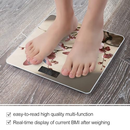 Báscula digital para baño con sensores precisos miniatura 5