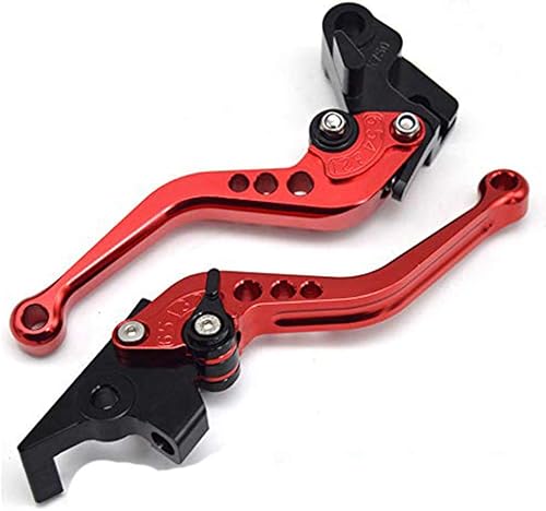 Palancas de embrague de freno CNC cortas y largas para Yamaha MT-07 MT 07 MT07 2014-2018, Rojo150 mm