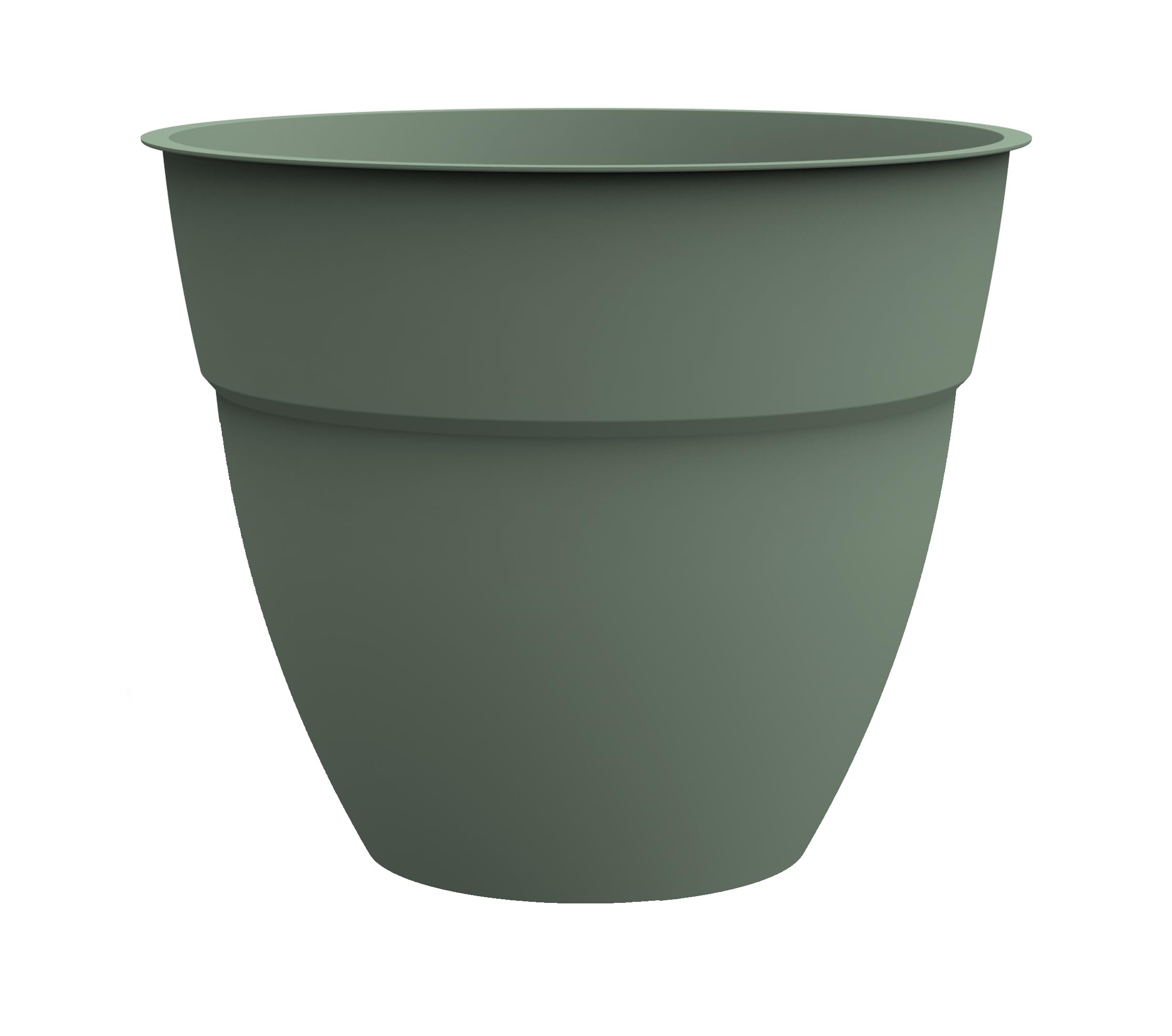 EDA Osaka – Maceta de 40 cm de diámetro – Volumen 28,3 L – Ø 41 x 34,3 cm – Verde Laurel