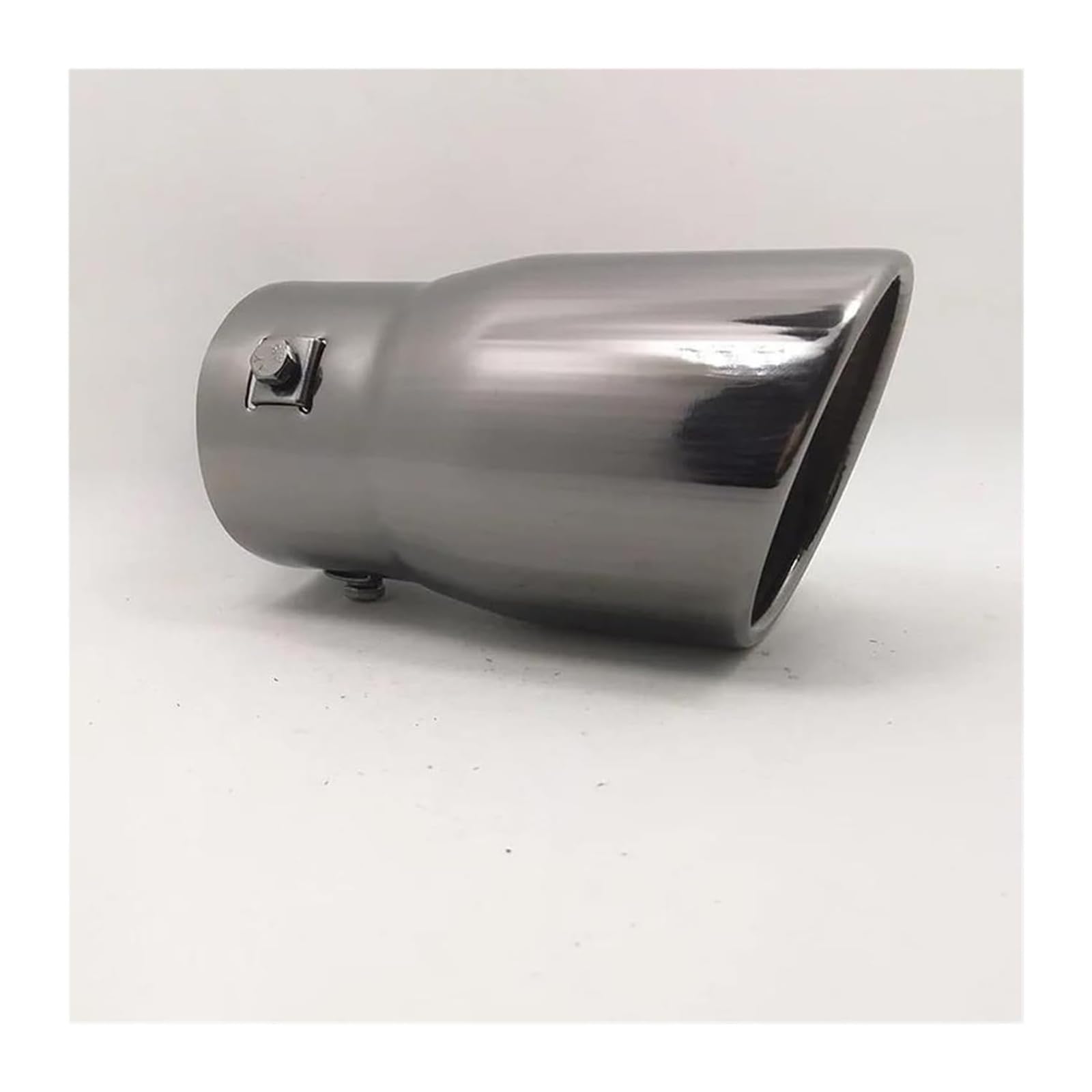 Tubo de escape para Toyota Prado con acabado negro elegante y silenciador de acero inoxidable 3